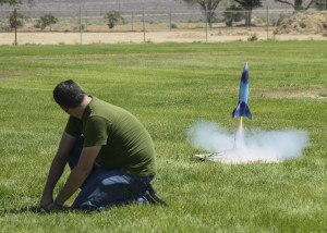 Branch Elementary Rocket Launch